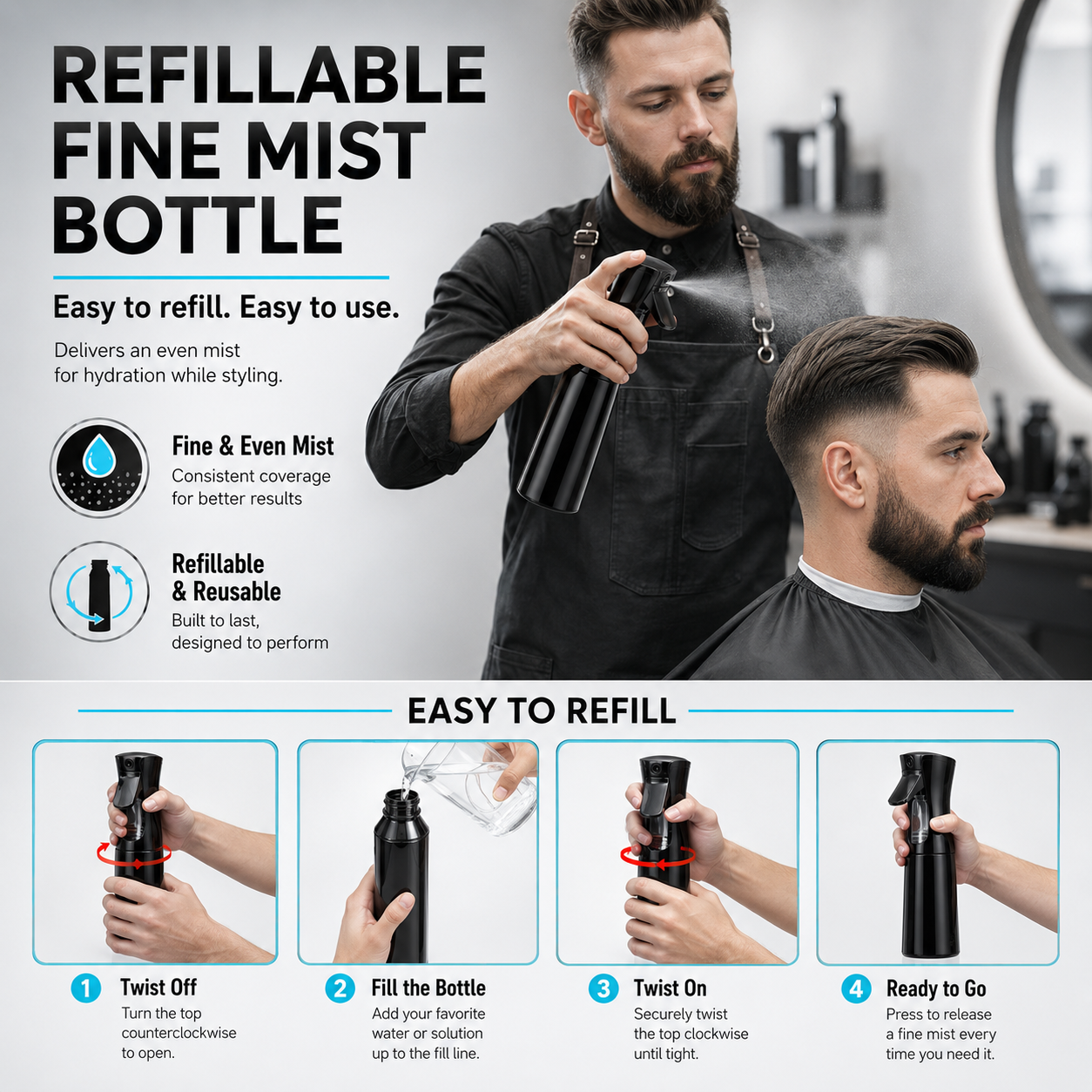 CurlMist Pro